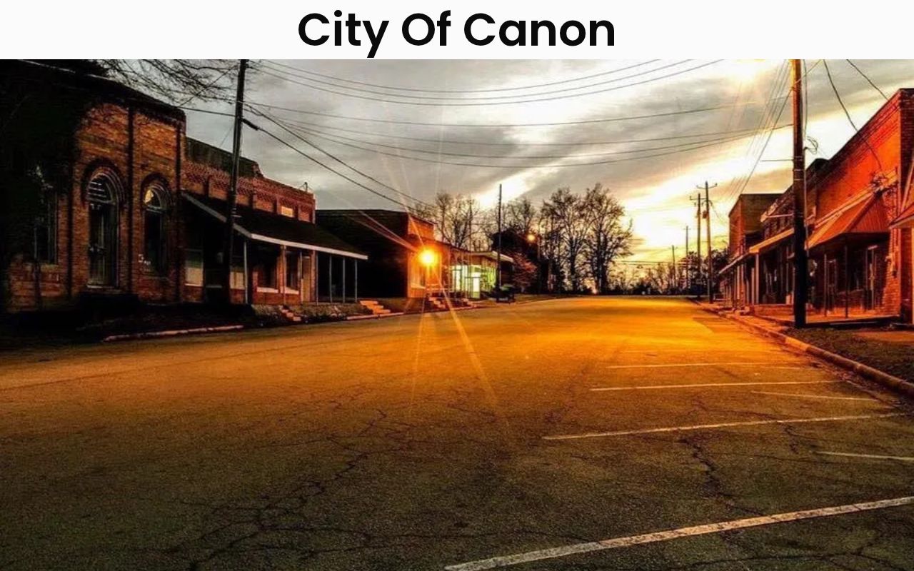 Canon, Georgia municipal arrest-record contact page for Hart and Franklin Counties